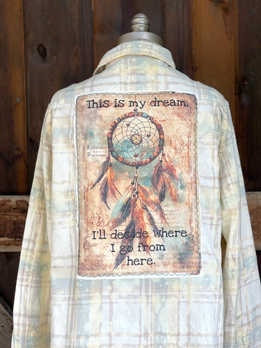This is My Dream Art Flannel